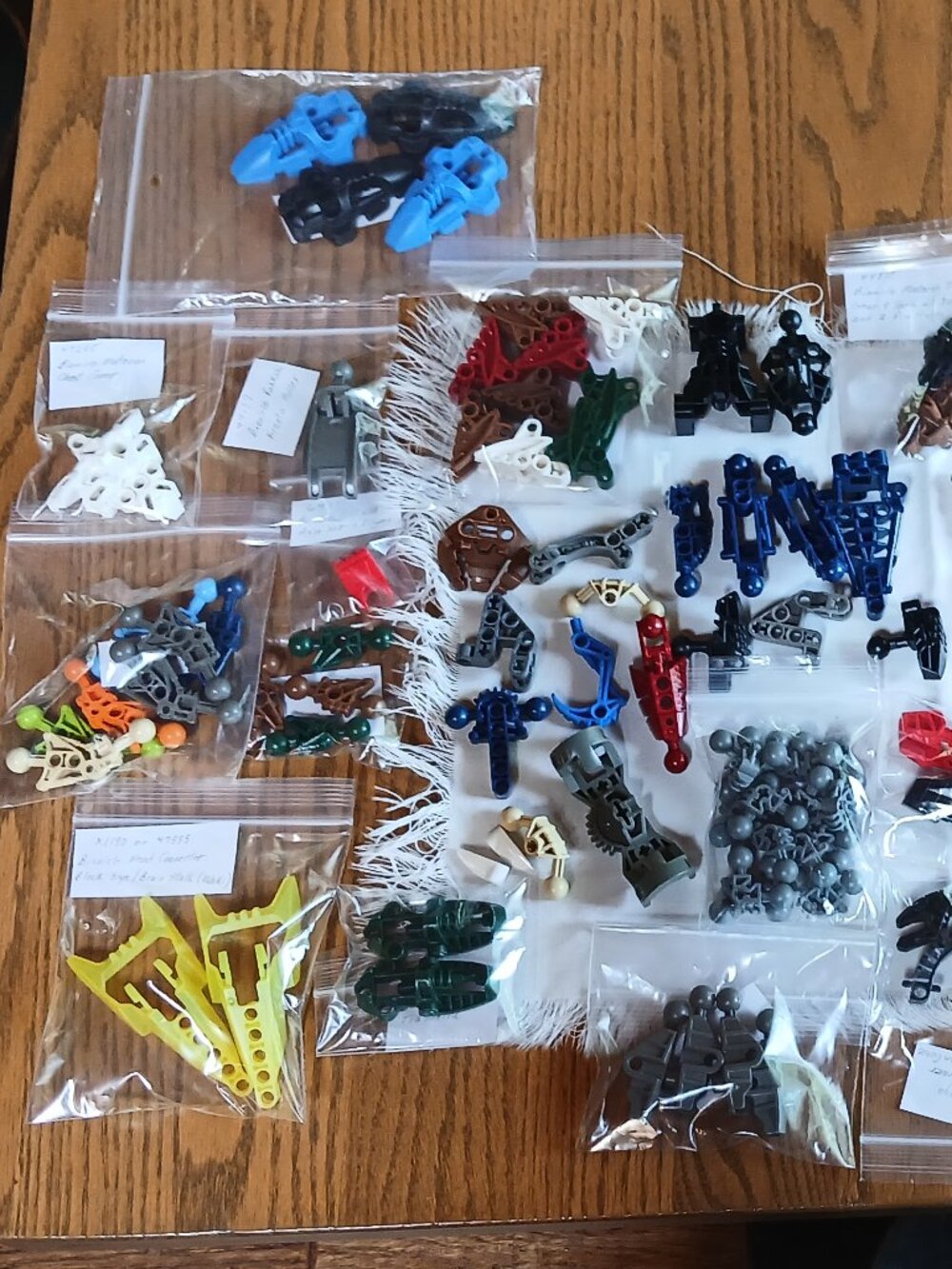Lego Bionicle Bulk Lot of Various (Bionicle) Parts. Video shows all of them best